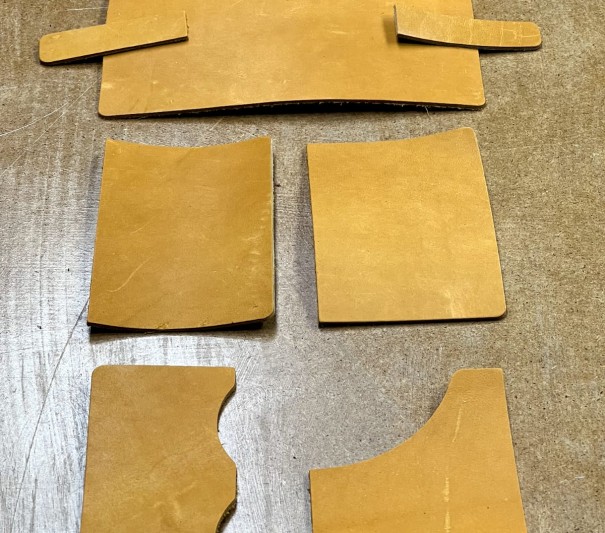 Кошелек № 3 юфть горчица 2.0-2.4